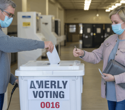 Ohio early voting begins today April 7 2026 for May 2026 primary election voters at polling station