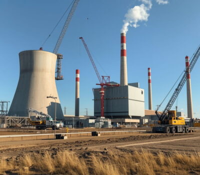 33 billion dollar natural gas power plant under construction in Pike County Ohio to power massive AI data center on former Portsmouth Gaseous Diffusion Plant site